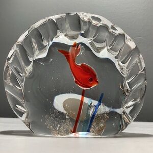 Murano Clam Shell Fish Aquarium